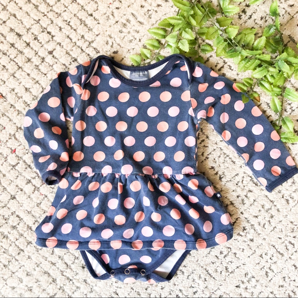 Toobydoo long sleeve skirted onesie